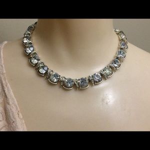Vintage Francois rhinestone choker